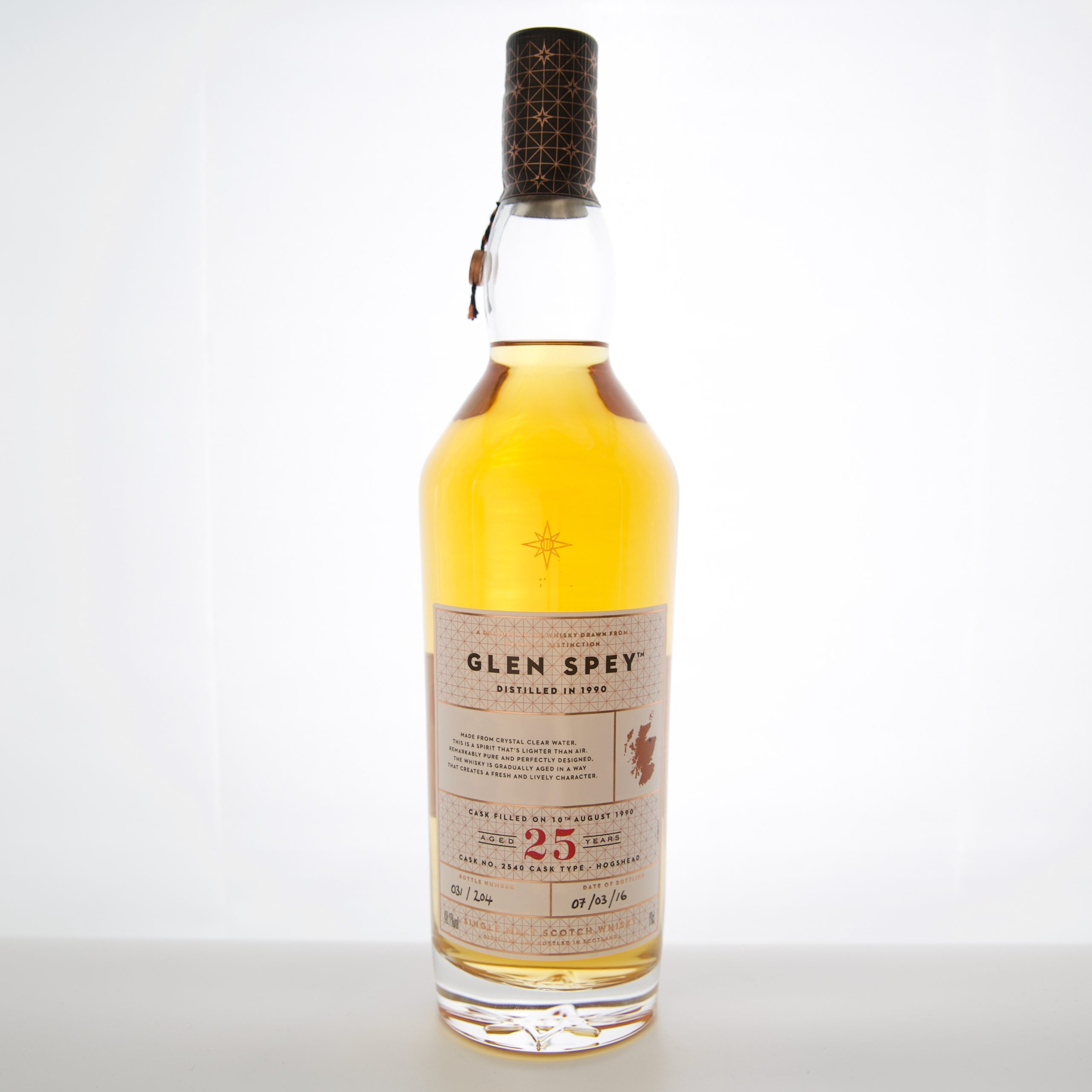 Glen Spey 25 Year Old Casks Of Distinction #2540 70cl 48.1% Scotland Speyside Whisky 