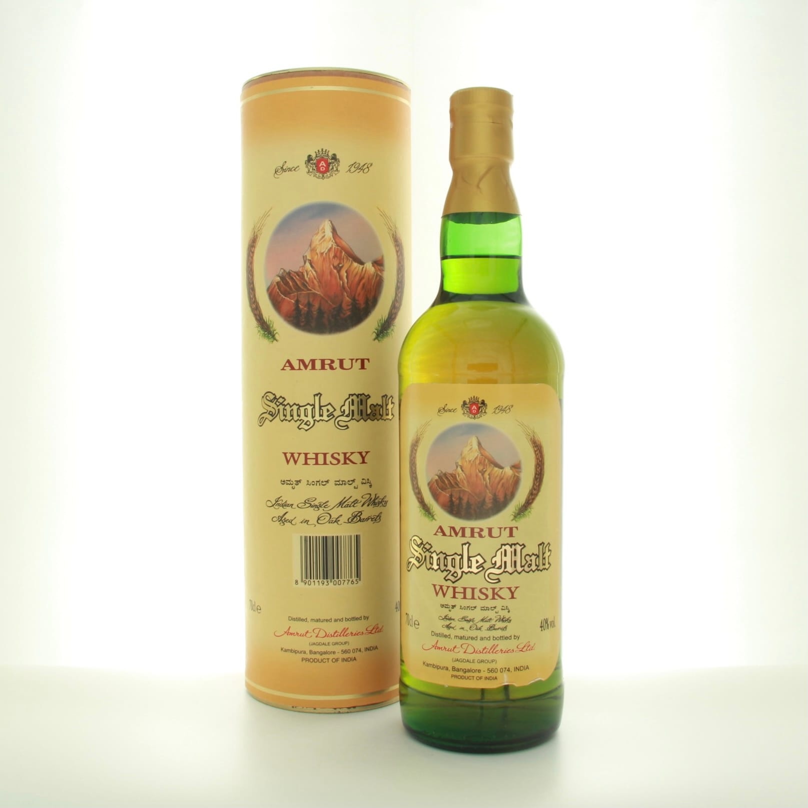 Amrut Single Malt 70cl 40% India Whisky 