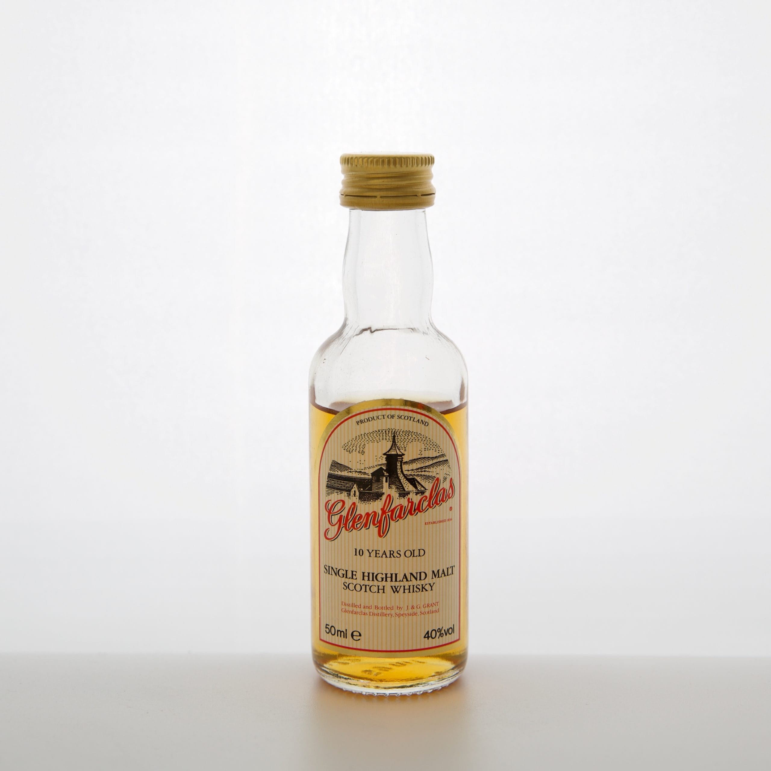 Glenfarclas 10 Year Old 5cl 40% Scotland Speyside Whisky 