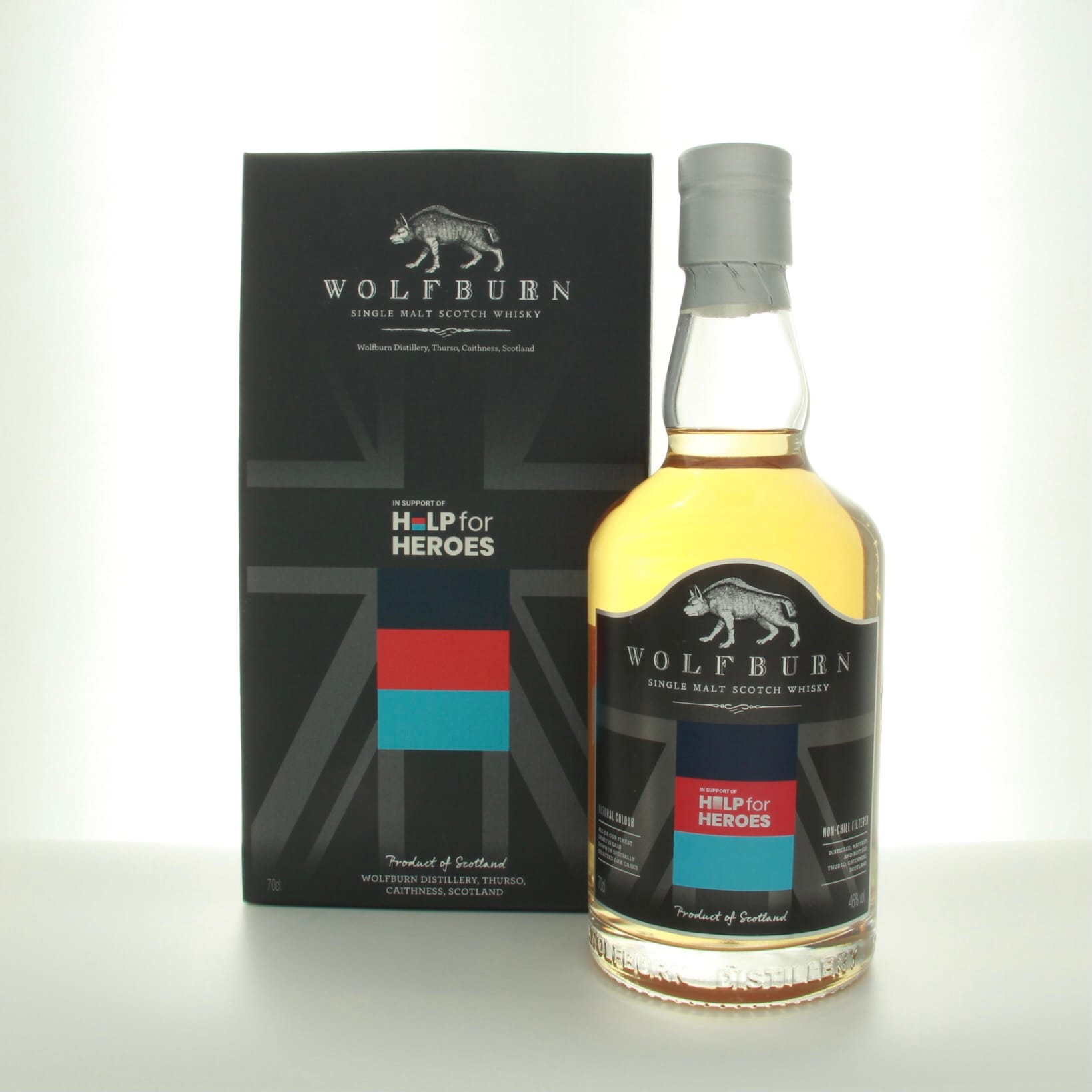 Wolfburn – Help For Heroes 70cl 46% Highlands Scotland Whisky 