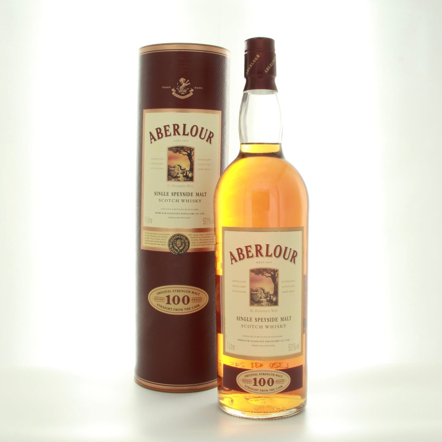 Aberlour 100° Proof St. Drostan’s Well 100cl 57.1% Scotland Speyside Whisky 