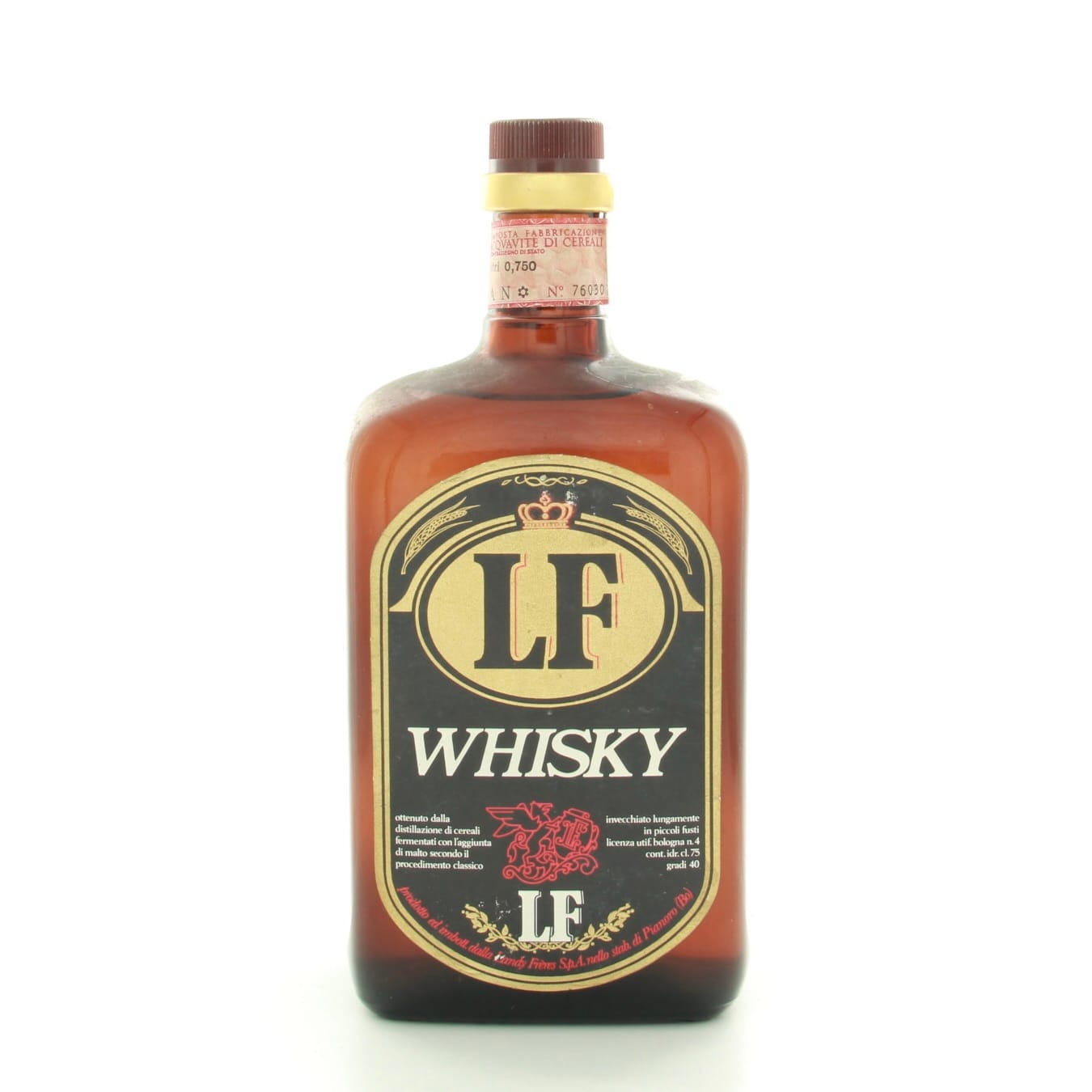 LF Whisky 1960s Bottling 75cl 40% Italy Whisky 