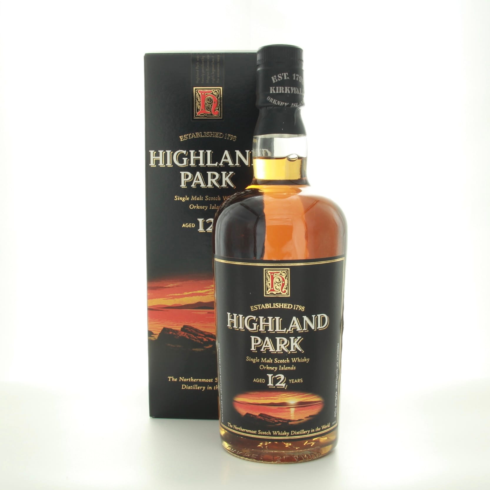 Highland Park 12 Year Old (2000s Edition) 70cl 40% Islands Scotland Whisky 
