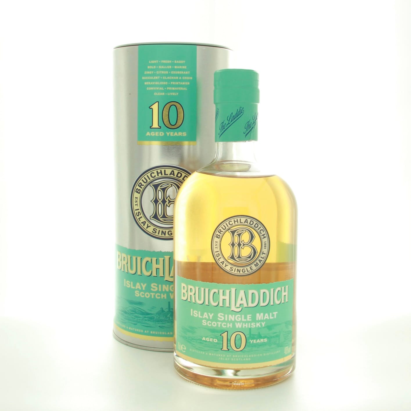 Bruichladdich 10 Year Old (2000s Edition) 70cl 46% Islay Scotland Whisky 