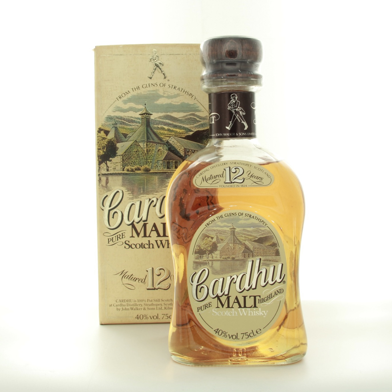 Cardhu 12 Year Old 1980’s 75cl 40% Scotland Speyside Whisky