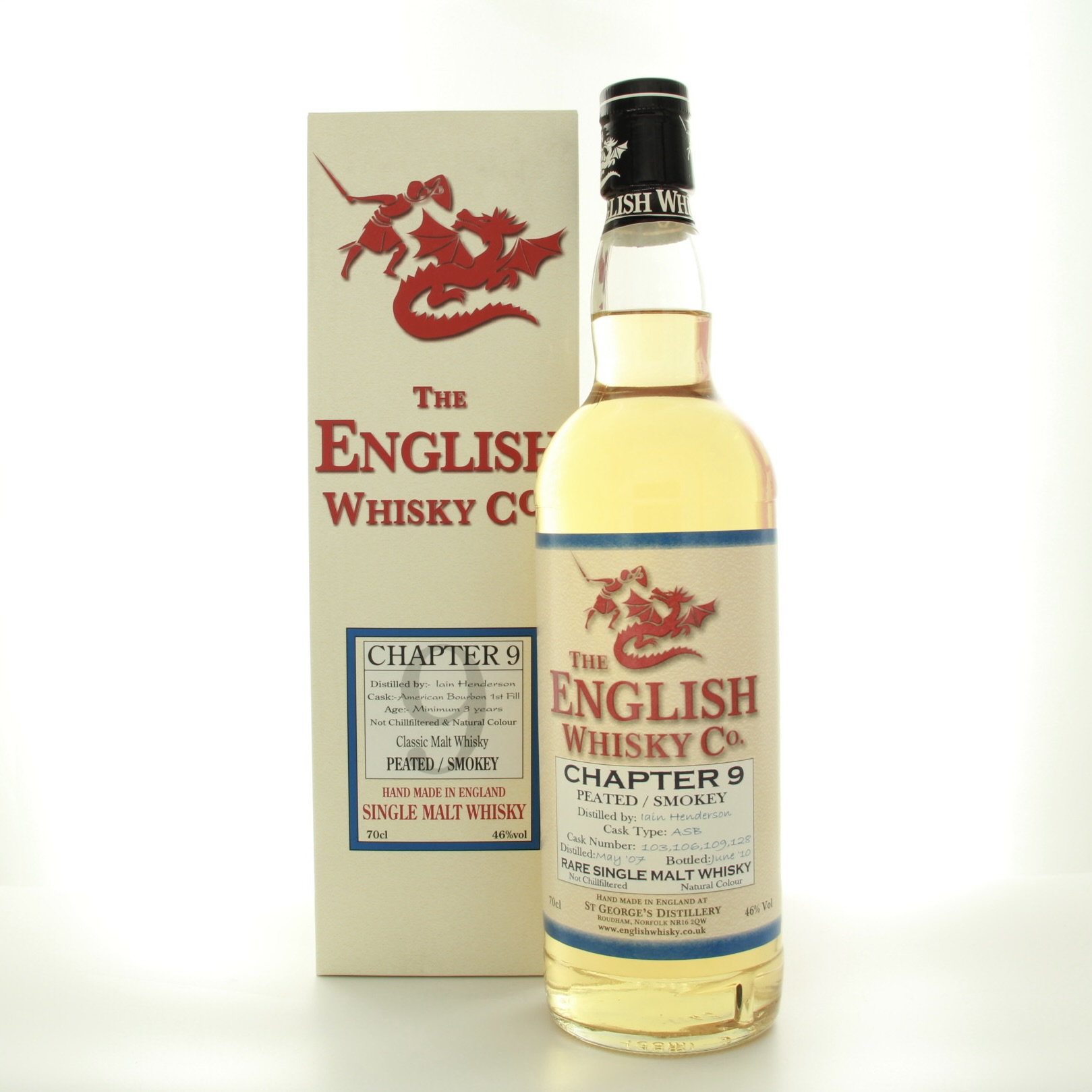 The English Whisky Company Chapter 9 2007 70cl 46% England Whisky 