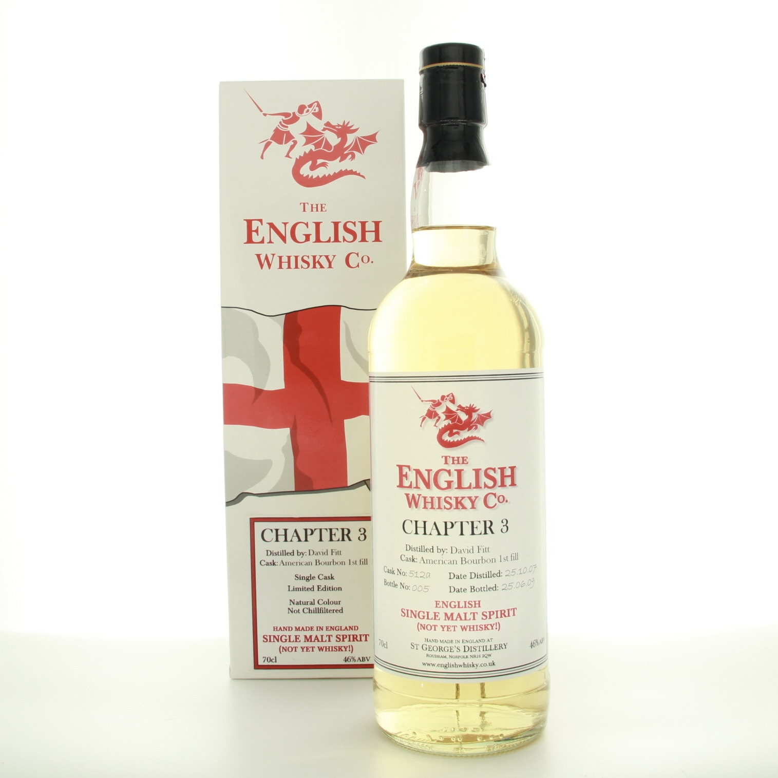 English Whisky Co. Chapter 3 2007 70cl 46% England Uncategorized