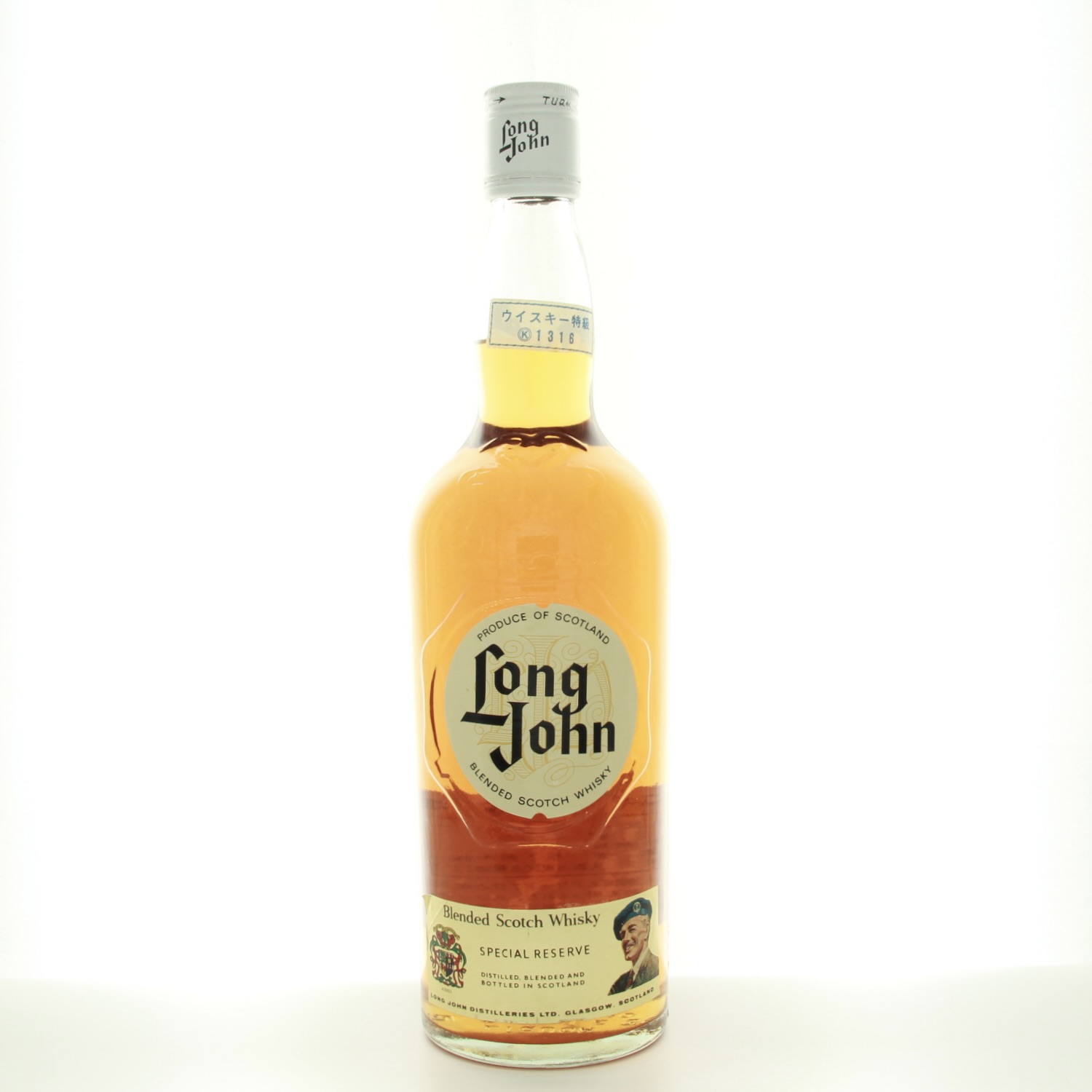 Long John Finest Scotch Whisky 1980s Bottling 75cl 43% Scotland Whisky