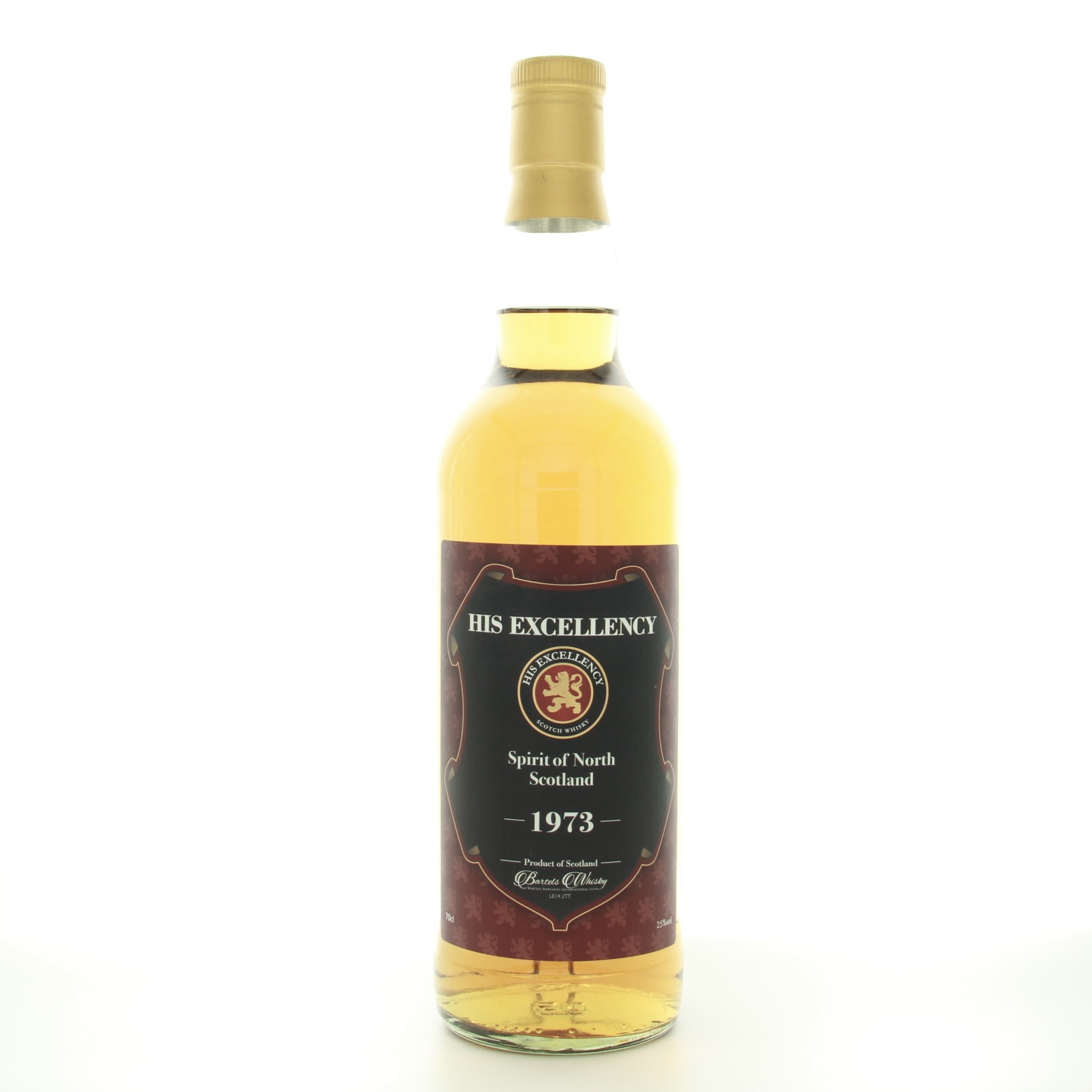 His Excellency Spirit Of North Scotland 1973 48 Years Old 70cl 25% Lowlands Scotland Whisky 