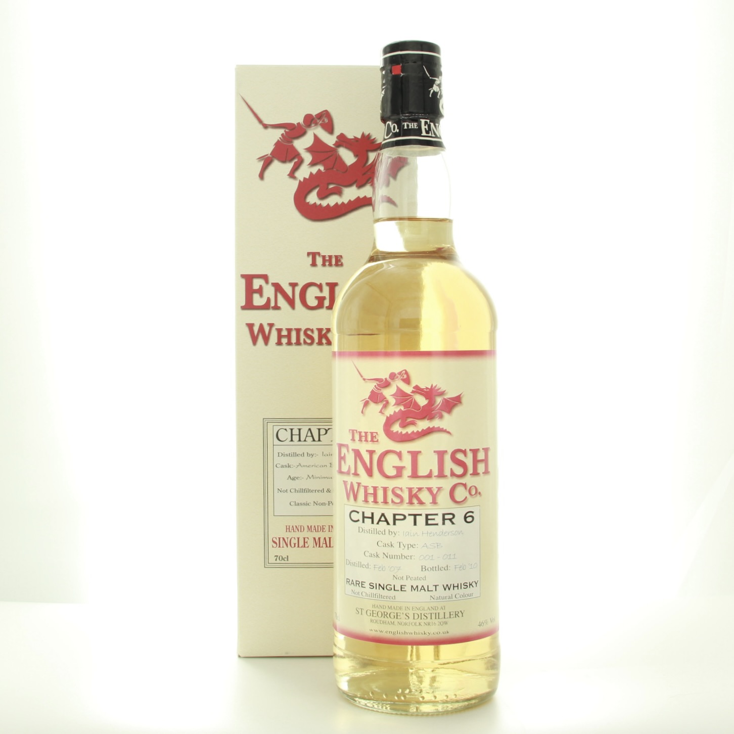 The English Whisky Company Chapter 6 70cl 46% England Whisky 