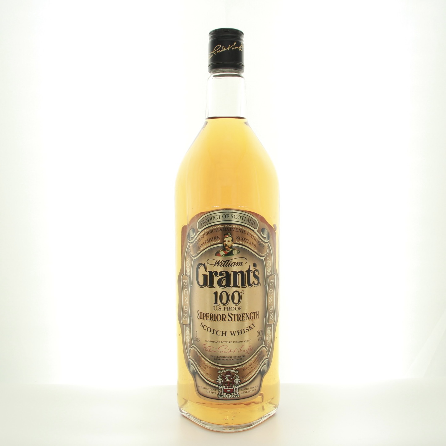 William Grant’s 100° Proof Superior Strength 100cl 50% Scotland Whisky 
