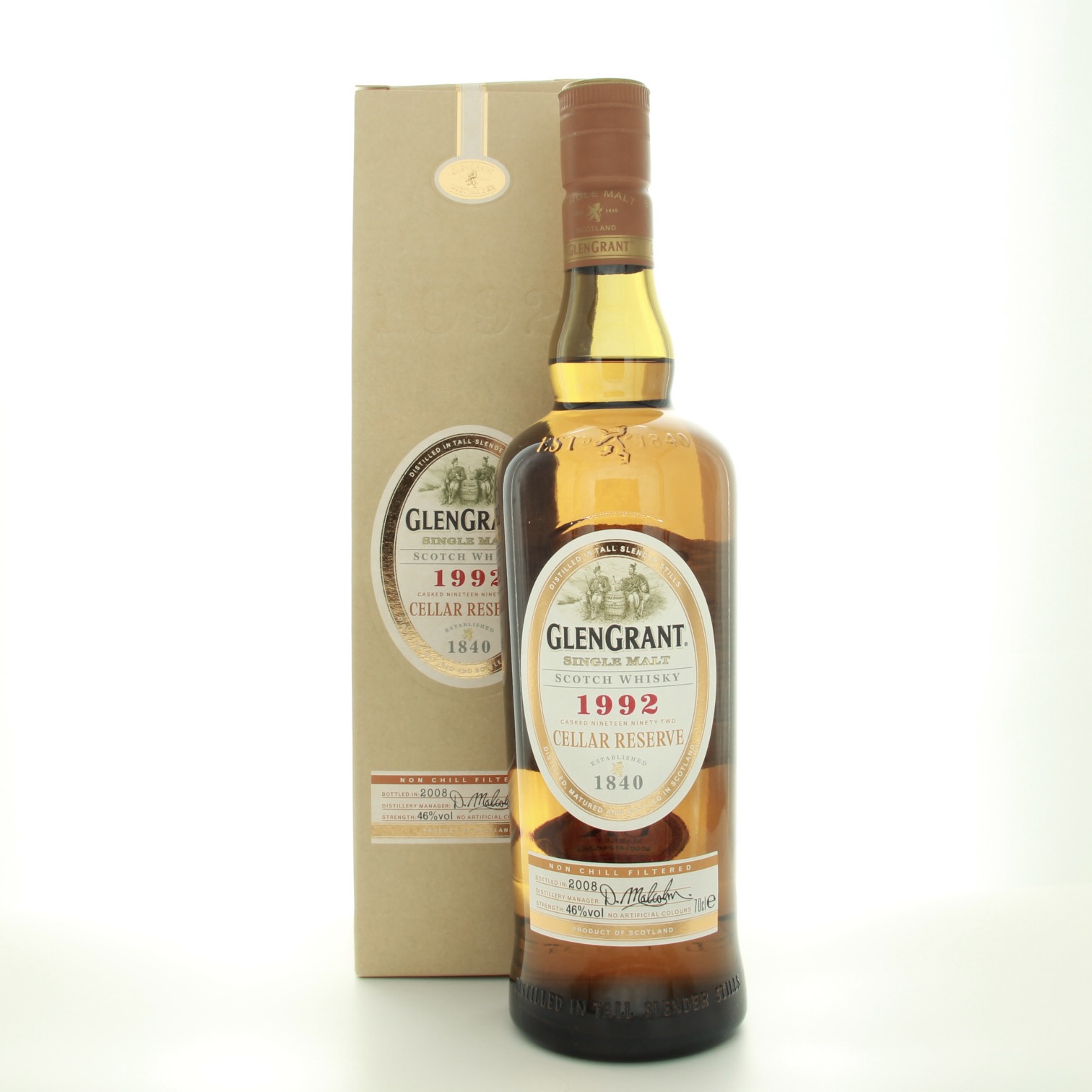Glen Grant 1992 Cellar Reserve 70cl 46% Scotland Whisky 