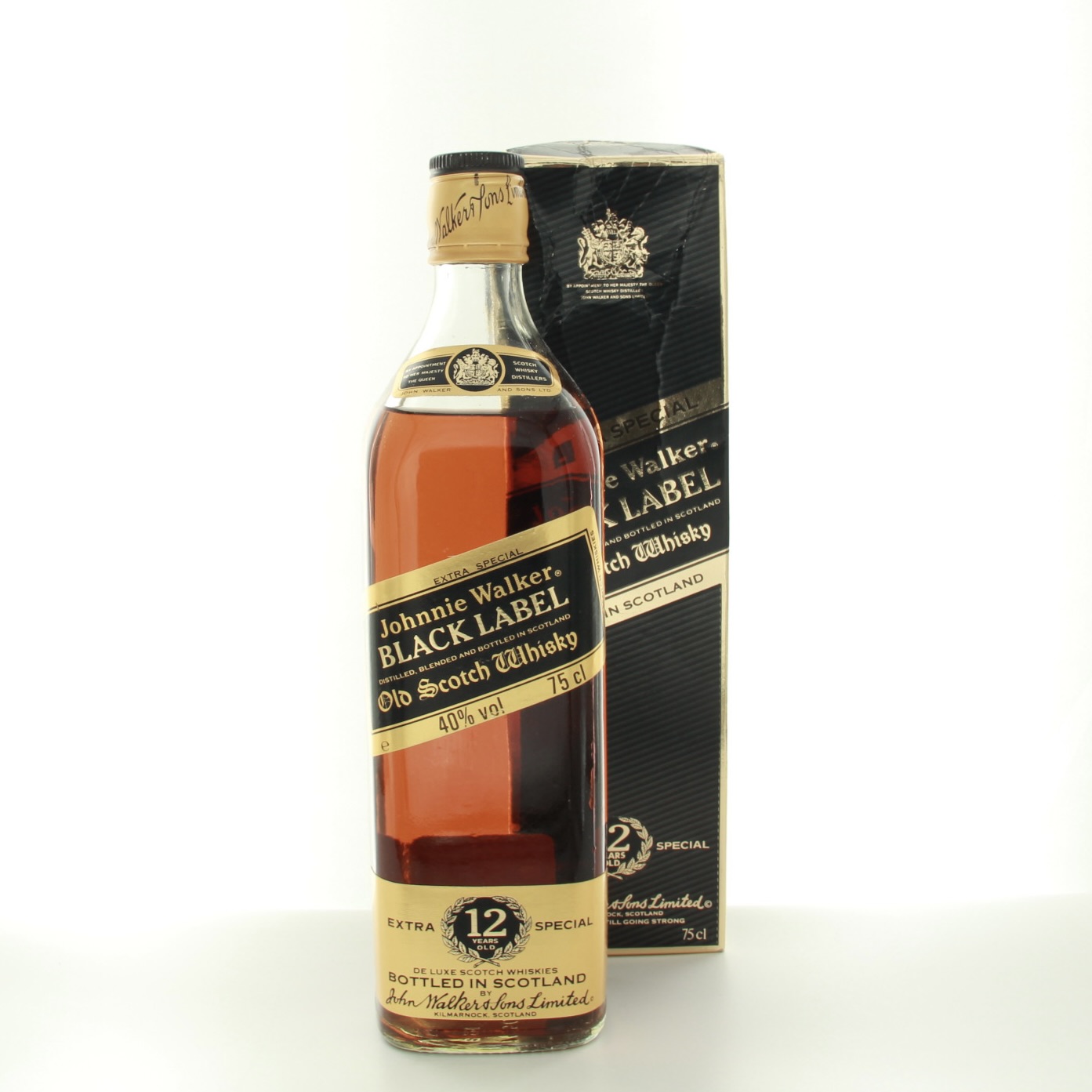 Johnnie Walker -12 Years Old – Extra Special Old Scotch (1980s Edition) 75cl 40% Scotland Whisky 