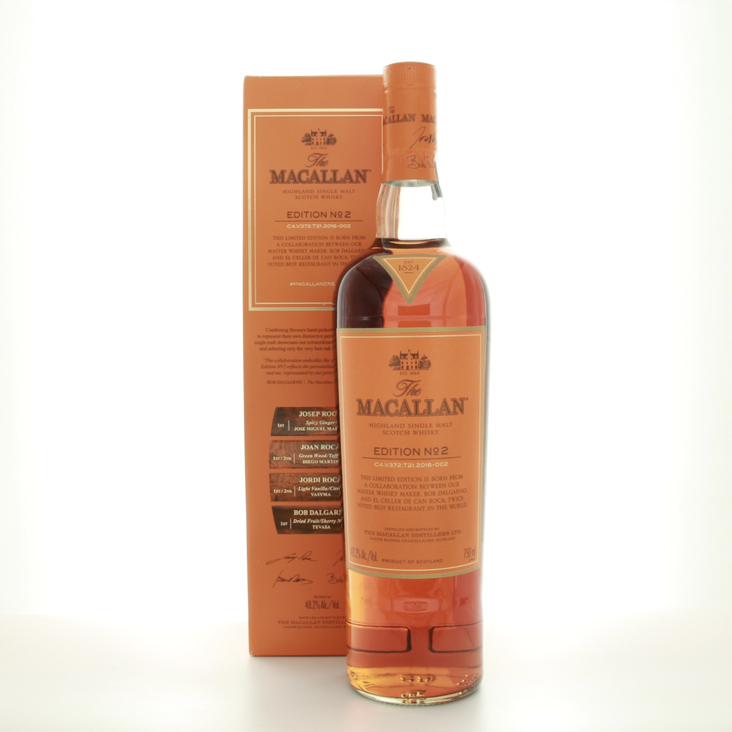 Macallan Edition No.2 75cl 70cl 48.2% Scotland Speyside Whisky 