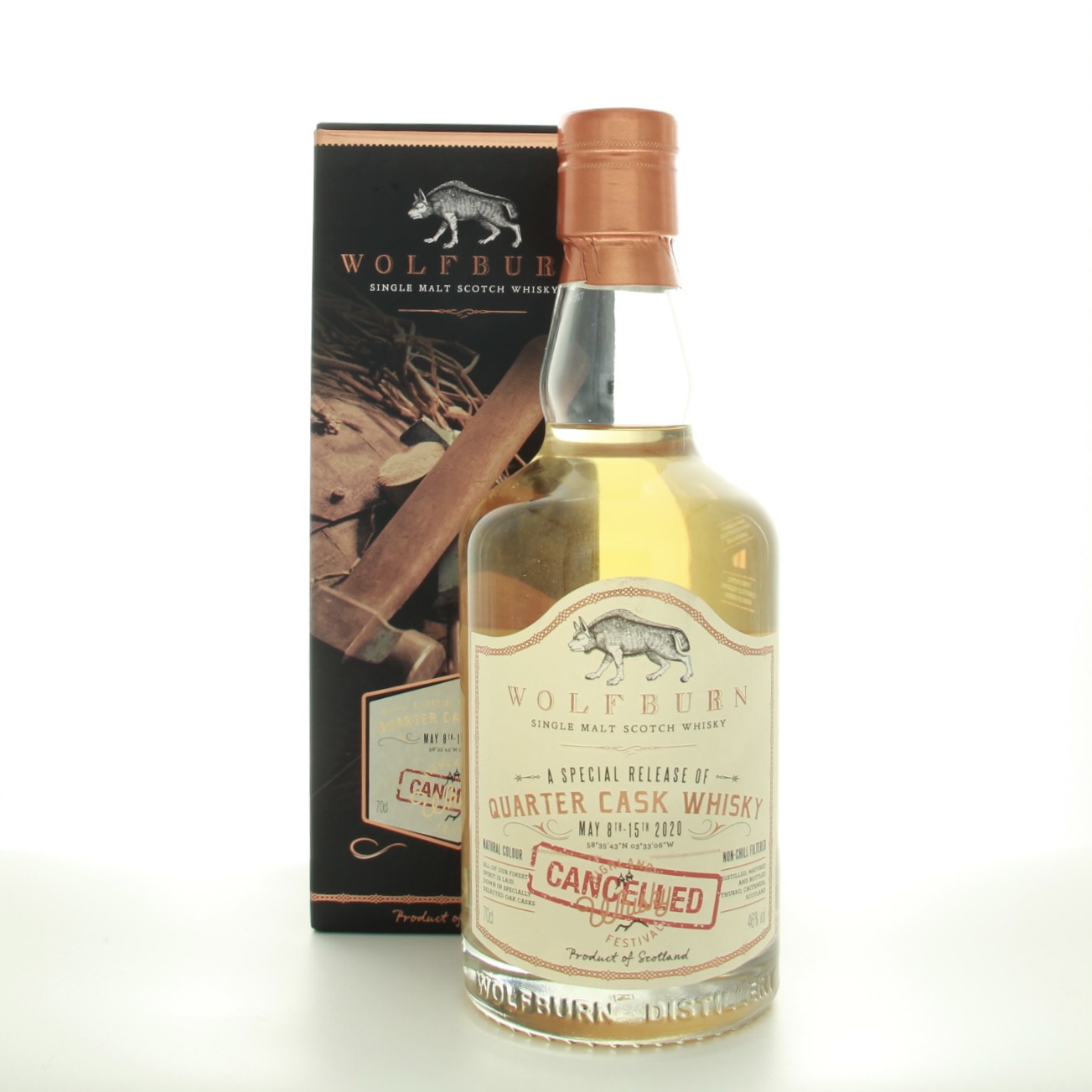 Wolfburn Highland Whisky Festival Cancelled 70cl 46% Highlands Scotland Whisky 