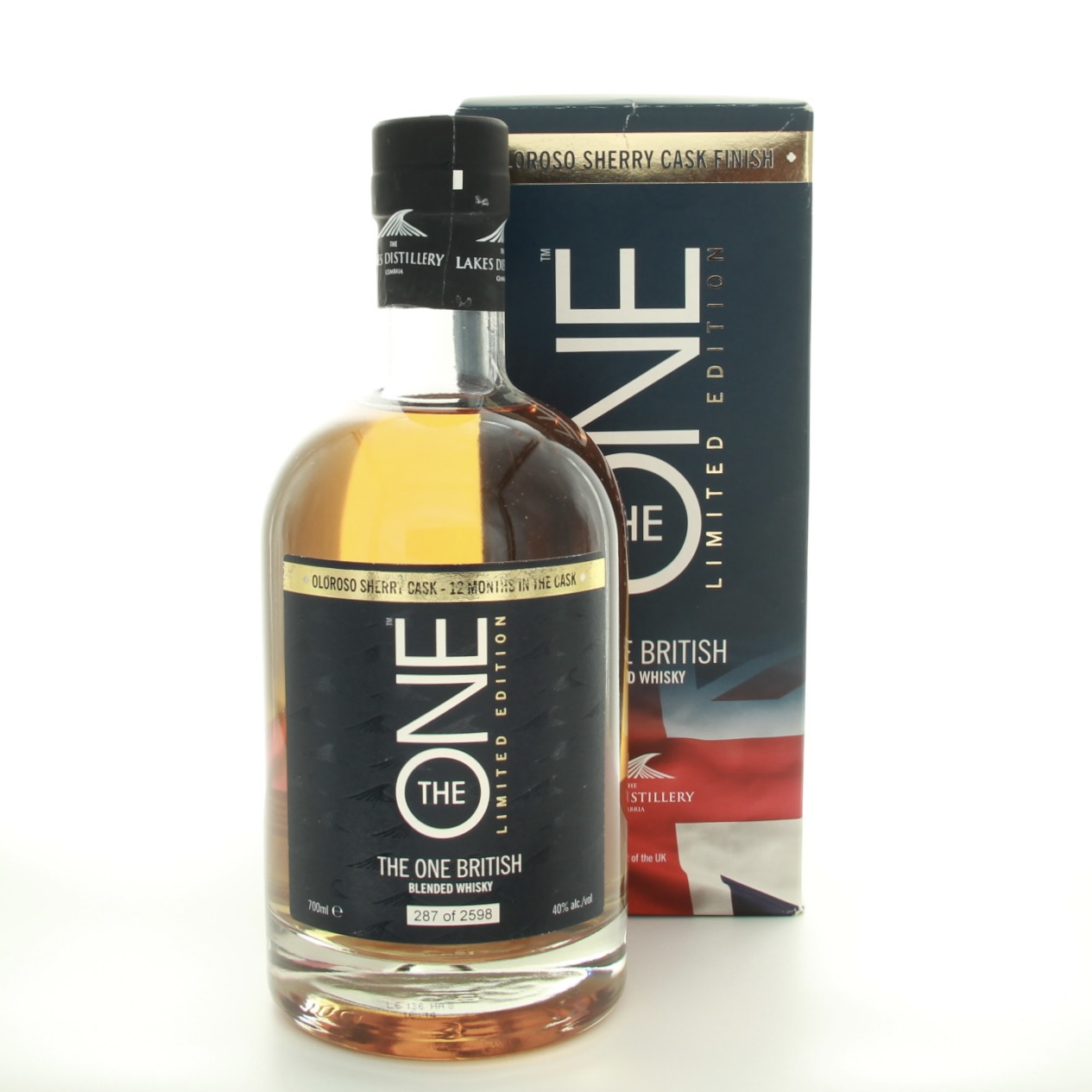 The Lakes The One Oloroso Sherry Cask Finish 70cl 40% England Whisky 
