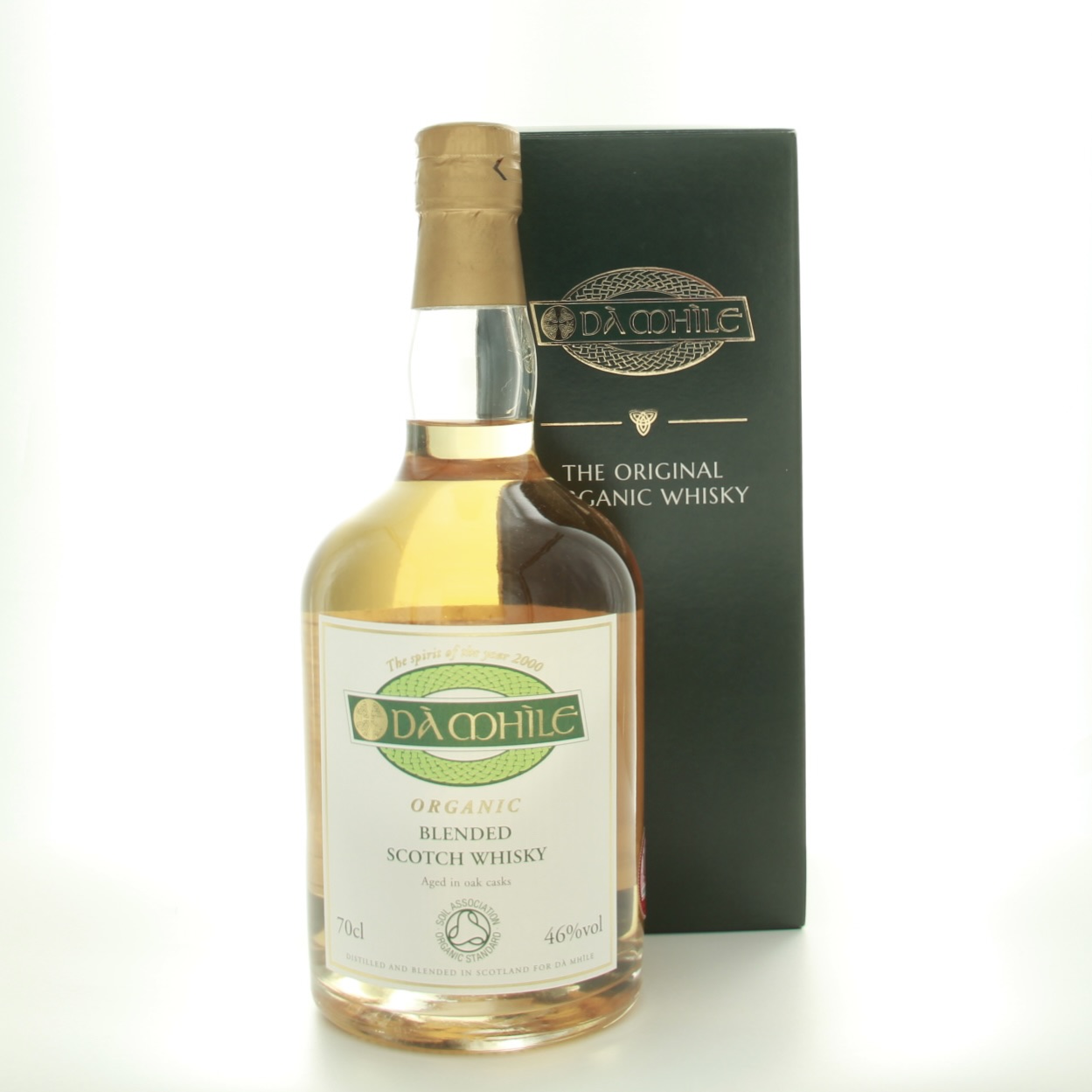 Dà Mhìle Organic Blended Springbank and Loch Lomond 70cl 46% Campbeltown Lowlands Scotland Whisky 