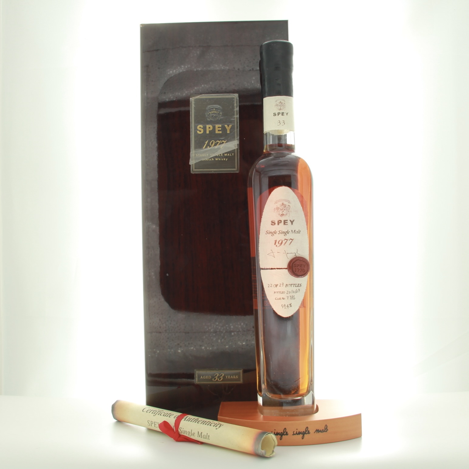 Spey 33 Years Old 1977 Single Single Malt 50cl 59.4% Scotland Speyside Whisky 