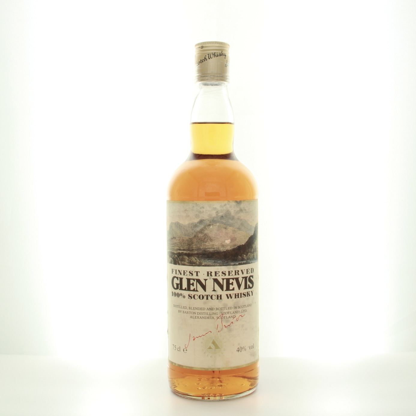 Glen Nevis Finest Reserved 1980s 75cl 40% Scotland Whisky 