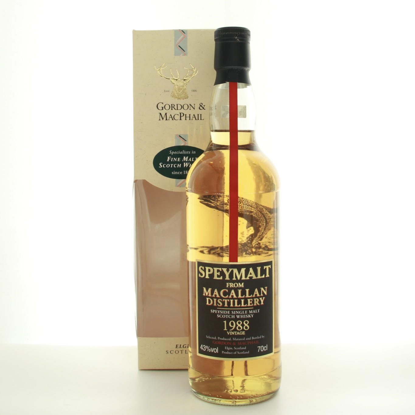 Macallan 1988 Vintage Speymalt 70cl 43% Scotland Speyside Whisky 