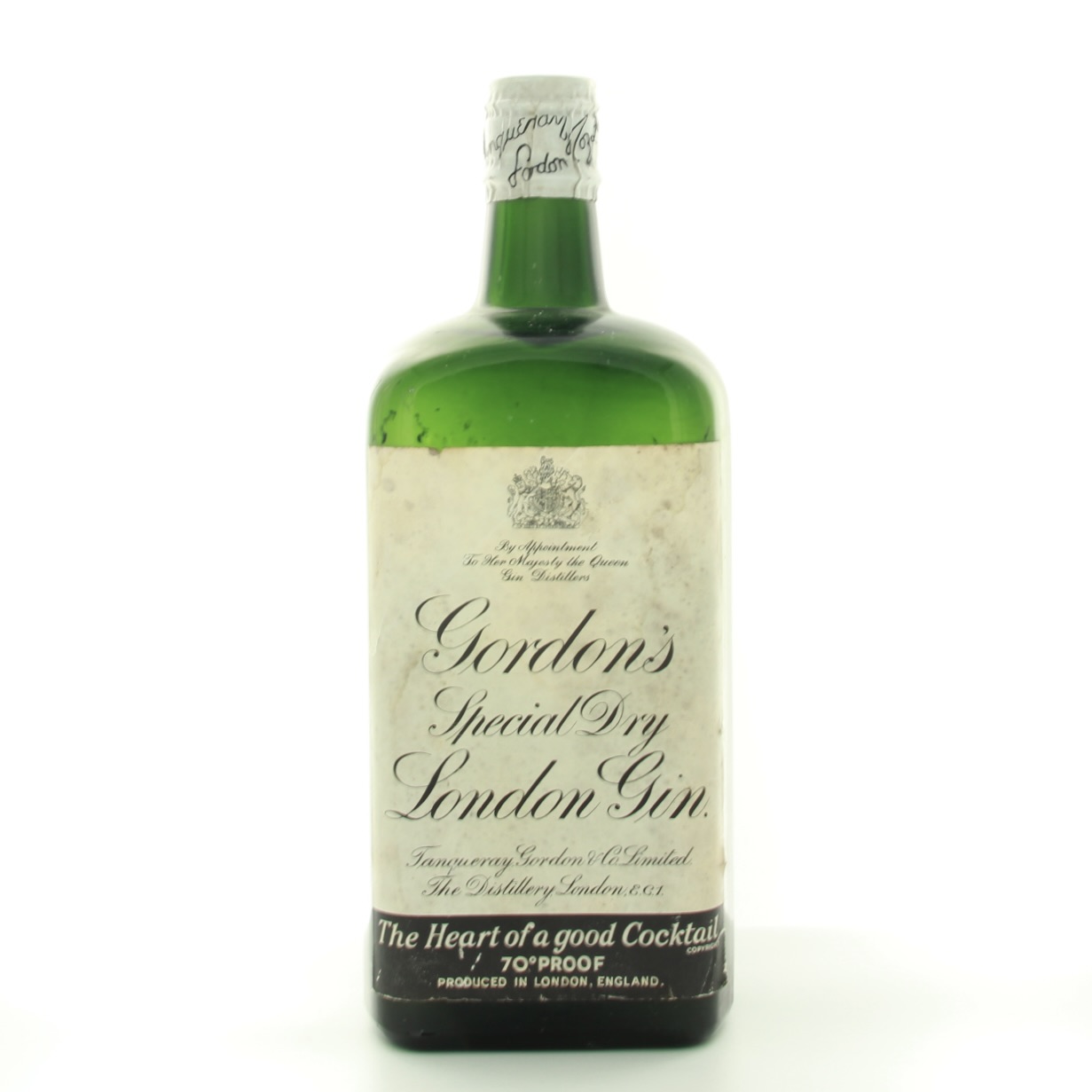 Gordon’s Special Dry London Gin 1950s 75.7cl 70 Proof% England Gin London