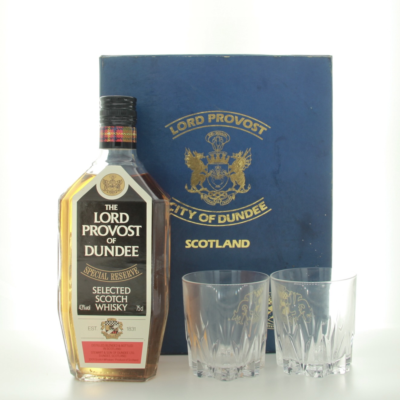 Lord Provost Dundee Selected Reserve 1970s 75cl 43% Highlands Scotland Whisky 