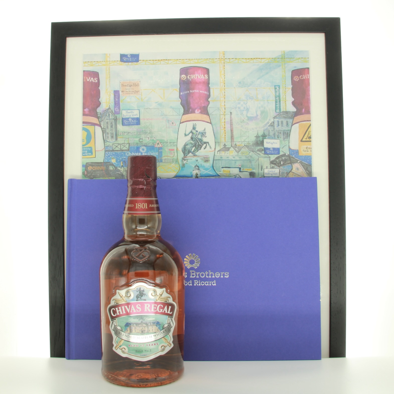 Chivas 12 Year Old Batch No.2 Limited Edition (With Print And Booklet) 70cl 40% Scotland Whisky