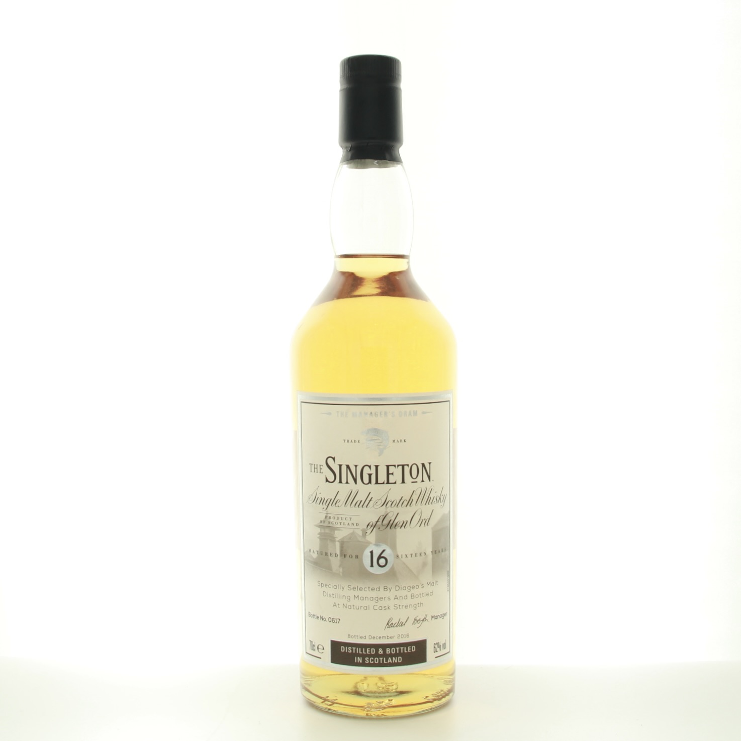 Glen Ord – 16 Year Old The Singleton Manager’s Dram 70cl 62% Highlands Scotland Whisky 