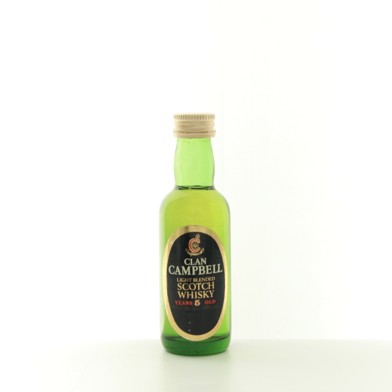 Clan Campbell 5 Years Old Miniature 4.7cl 43% Scotland Whisky 