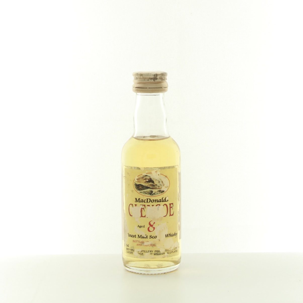 Glencoe 8 Years Old Miniature 5cl 53.2% Highlands Scotland Whisky 