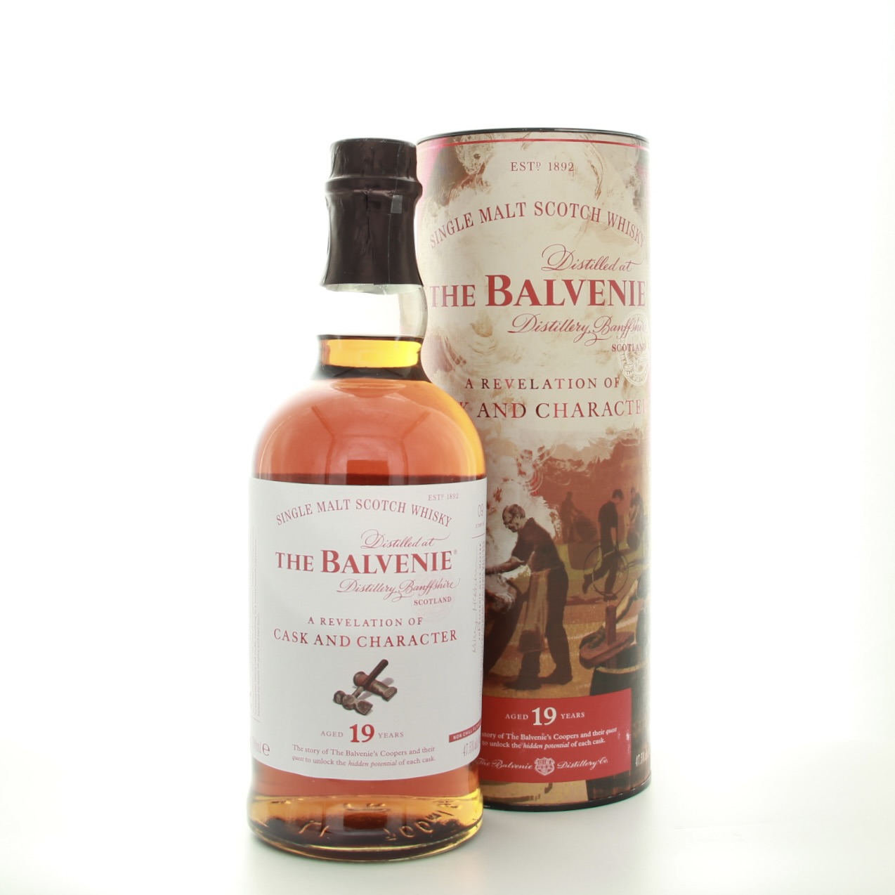 Balvenie 19 Year Old A Revelation Of Cask And Character 70cl 47.5% Scotland Speyside Whisky 