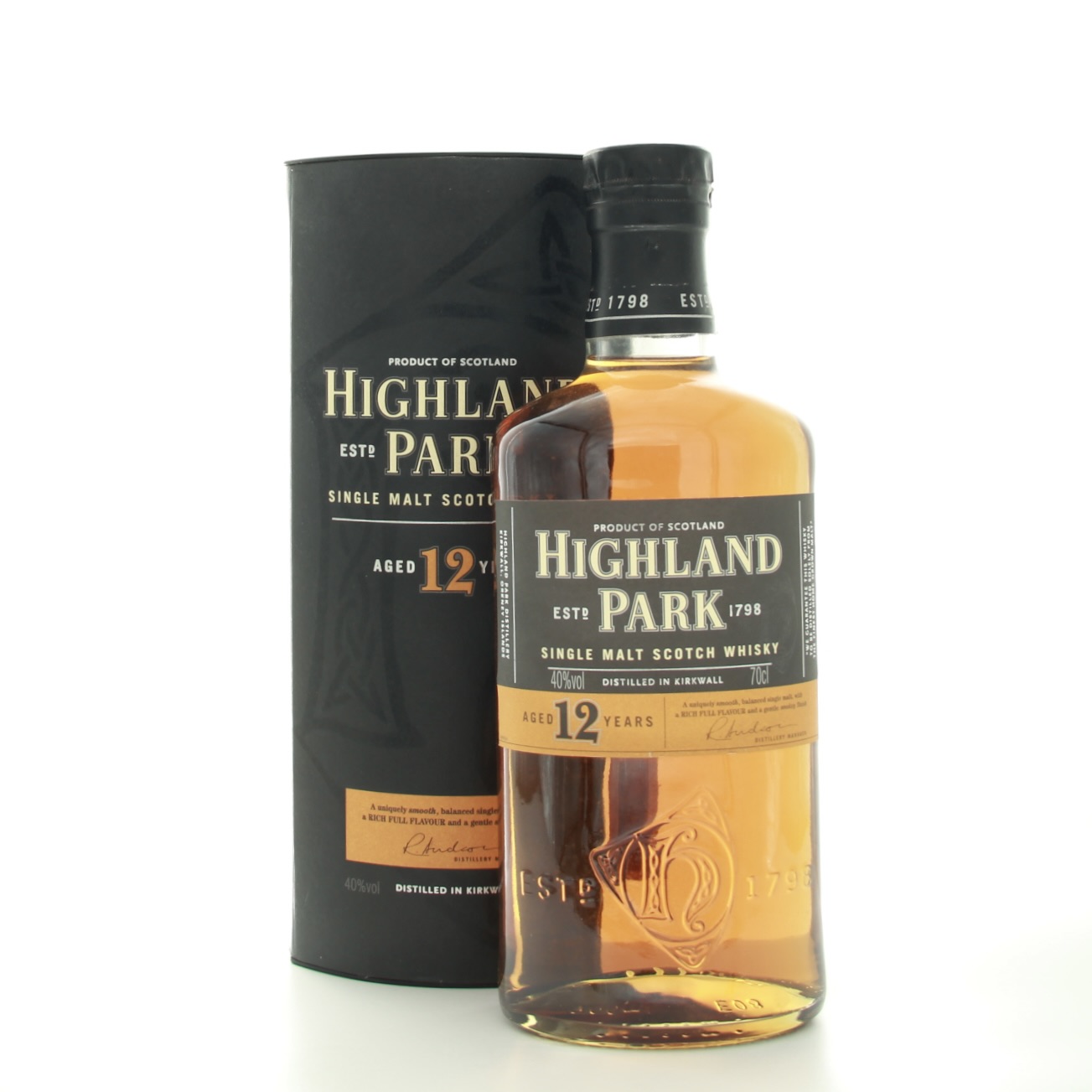 Highland Park 12 Years Old (2000s Edition) 70cl 40% Islands Scotland Whisky 