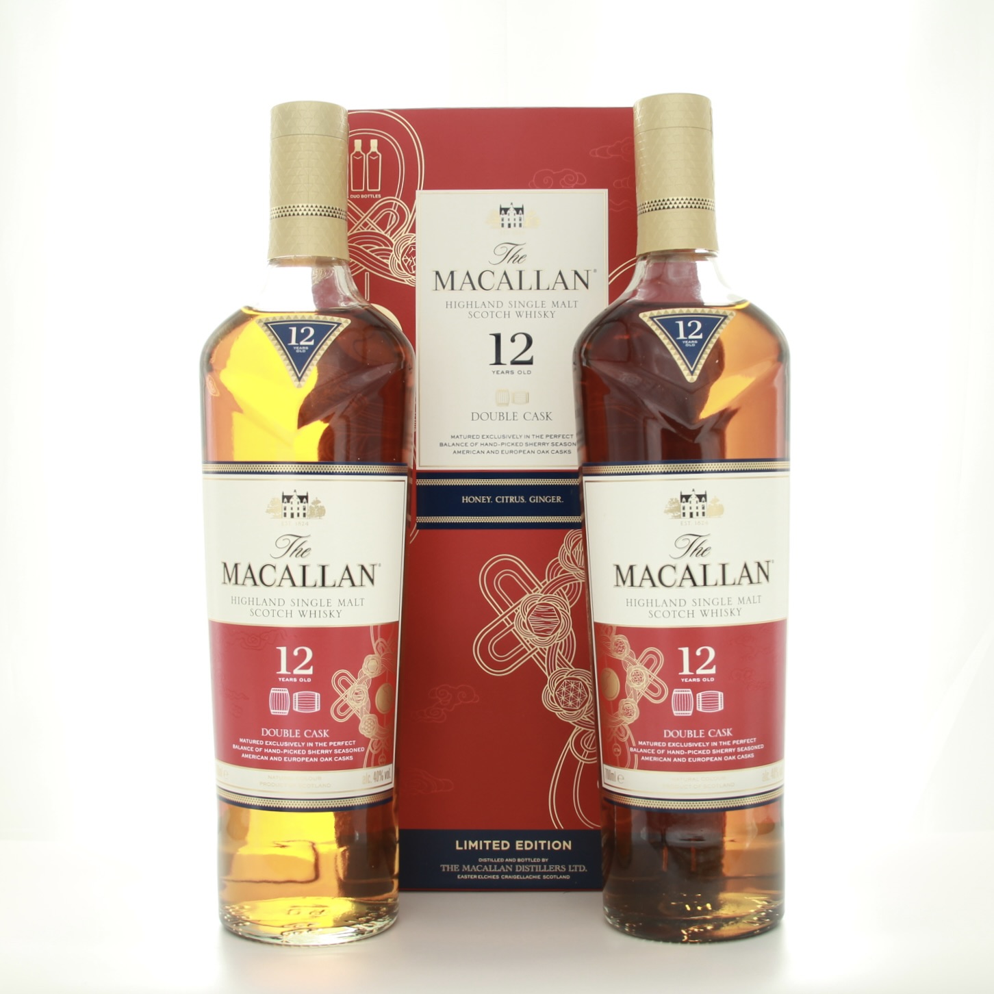 The Macallan 12 Year Old Double Cask Year Of The Rat 140cl 70cl 40% Scotland Speyside Whisky 