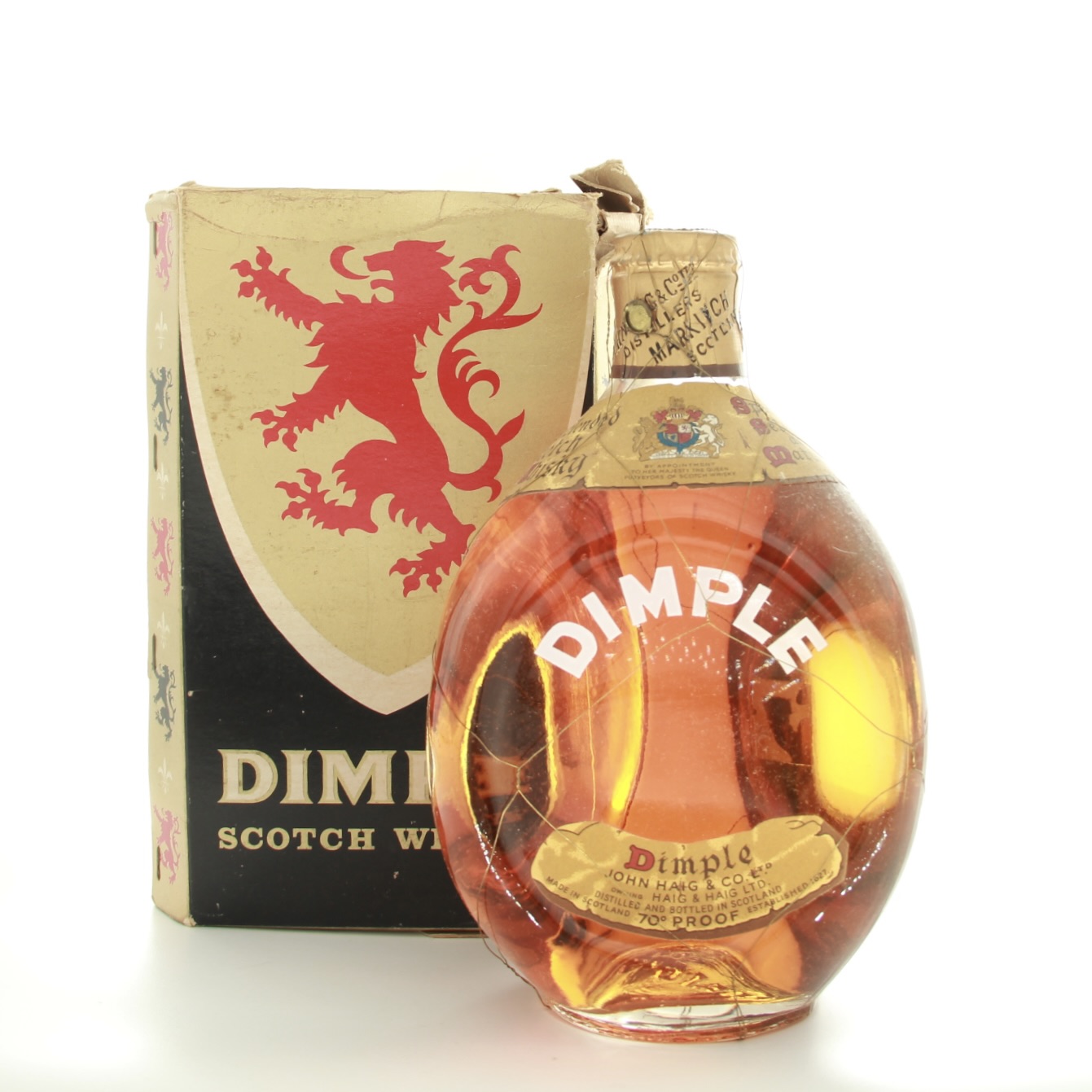 Haig’s Dimple (1960s Edition) 75.7cl 70 Proof% Scotland Whisky 
