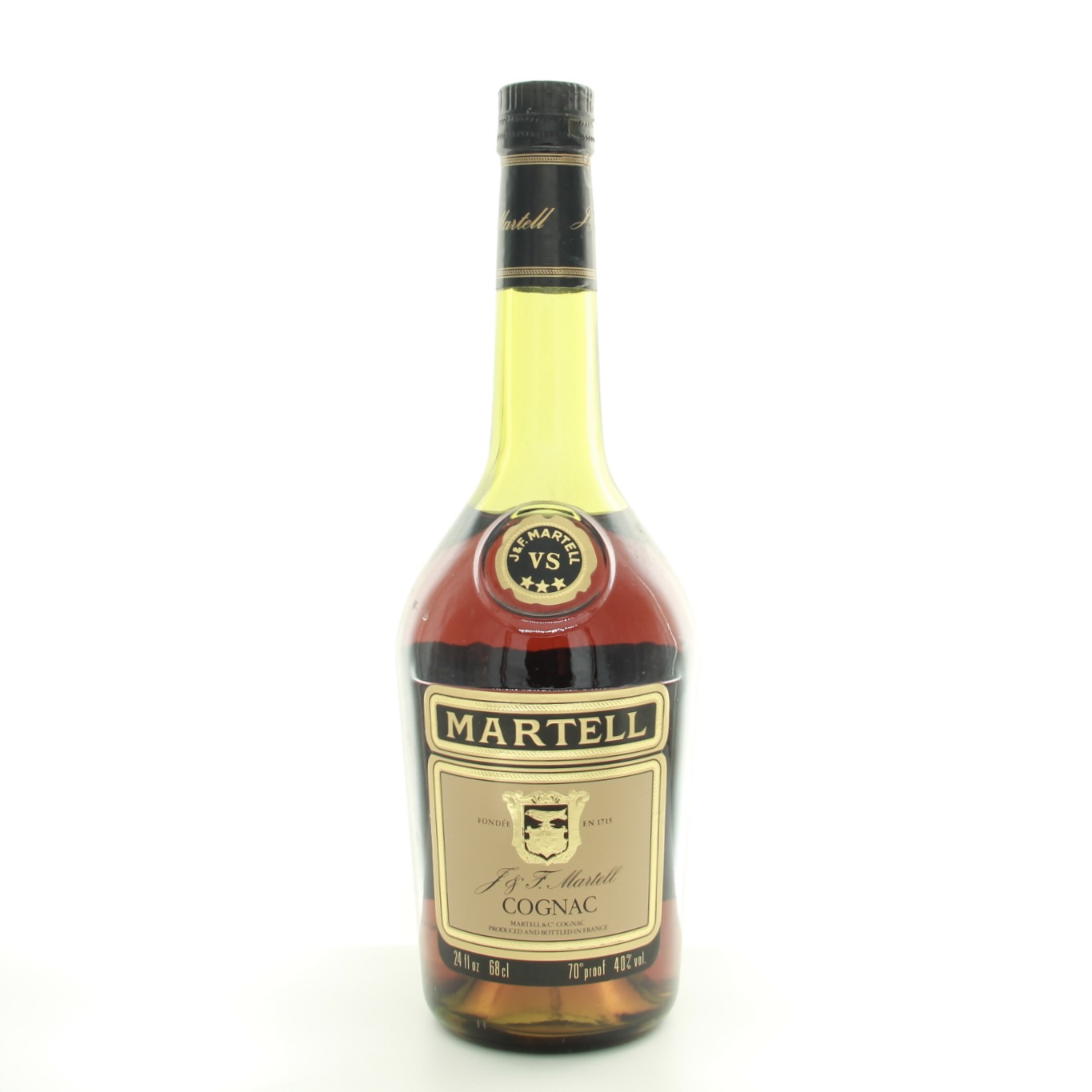 Martell VS 3 Star Cognac (1980s Edition) 68cl 40% Cognac France