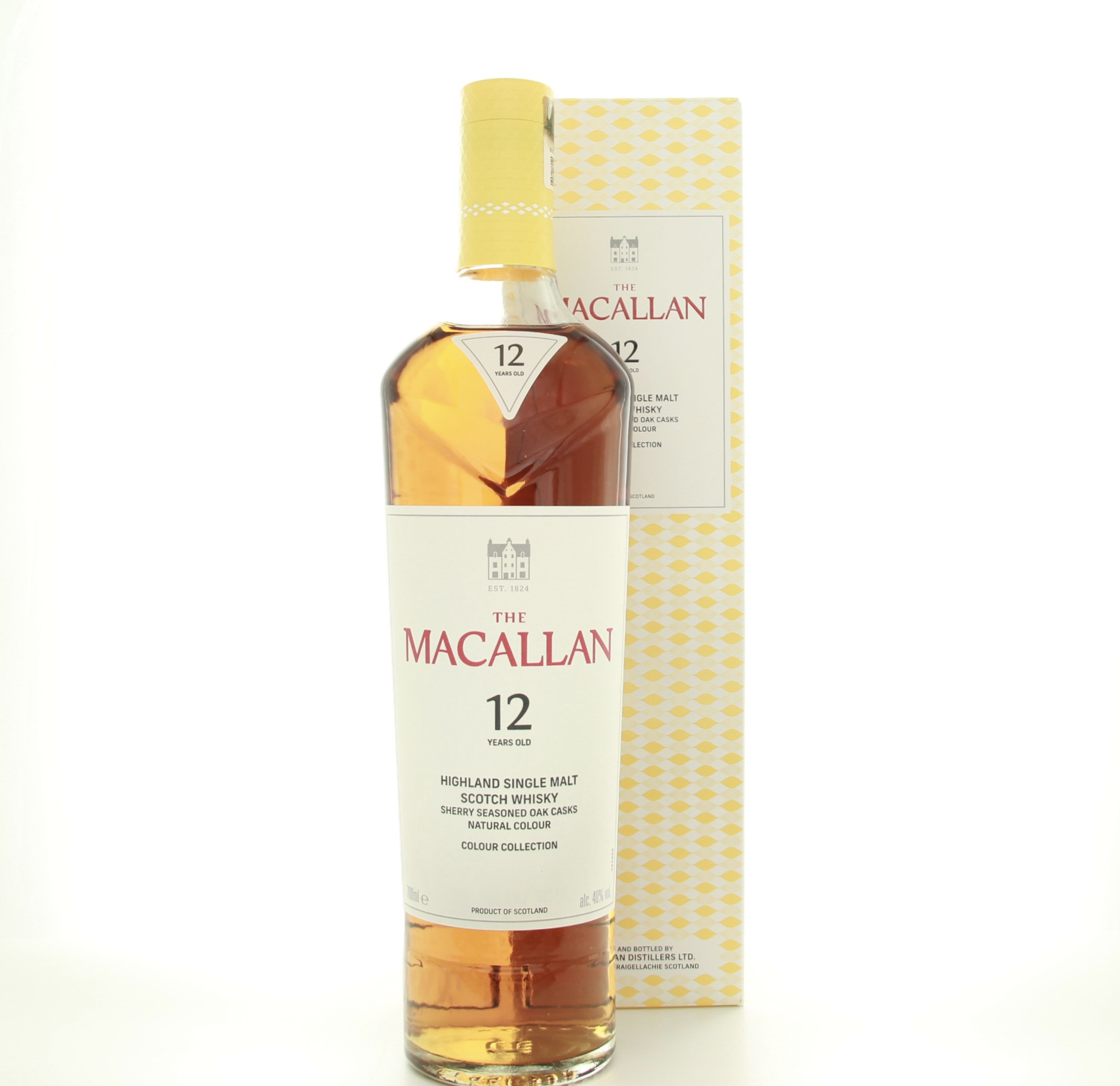 Macallan Sherry Oak Colour Collection 12 Year Old 70cl 40% Scotland Speyside Whisky 