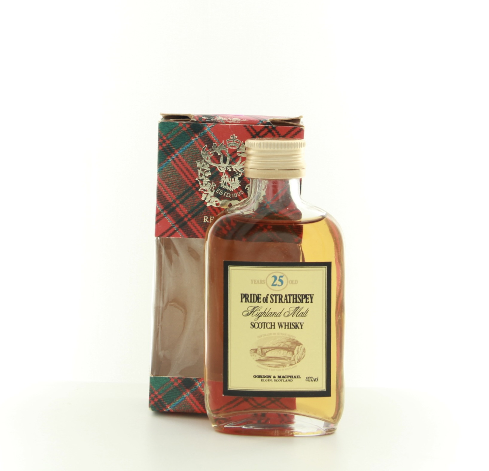 Pride of Strathspey 25 Year Old Miniature 5cl 40% Highlands Scotland Whisky