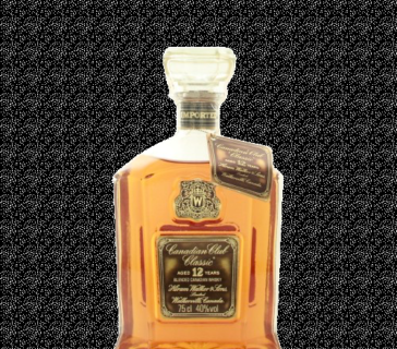 Canadian Club Classic 12 Year Old 1975 â Canadian Club whisky bottle