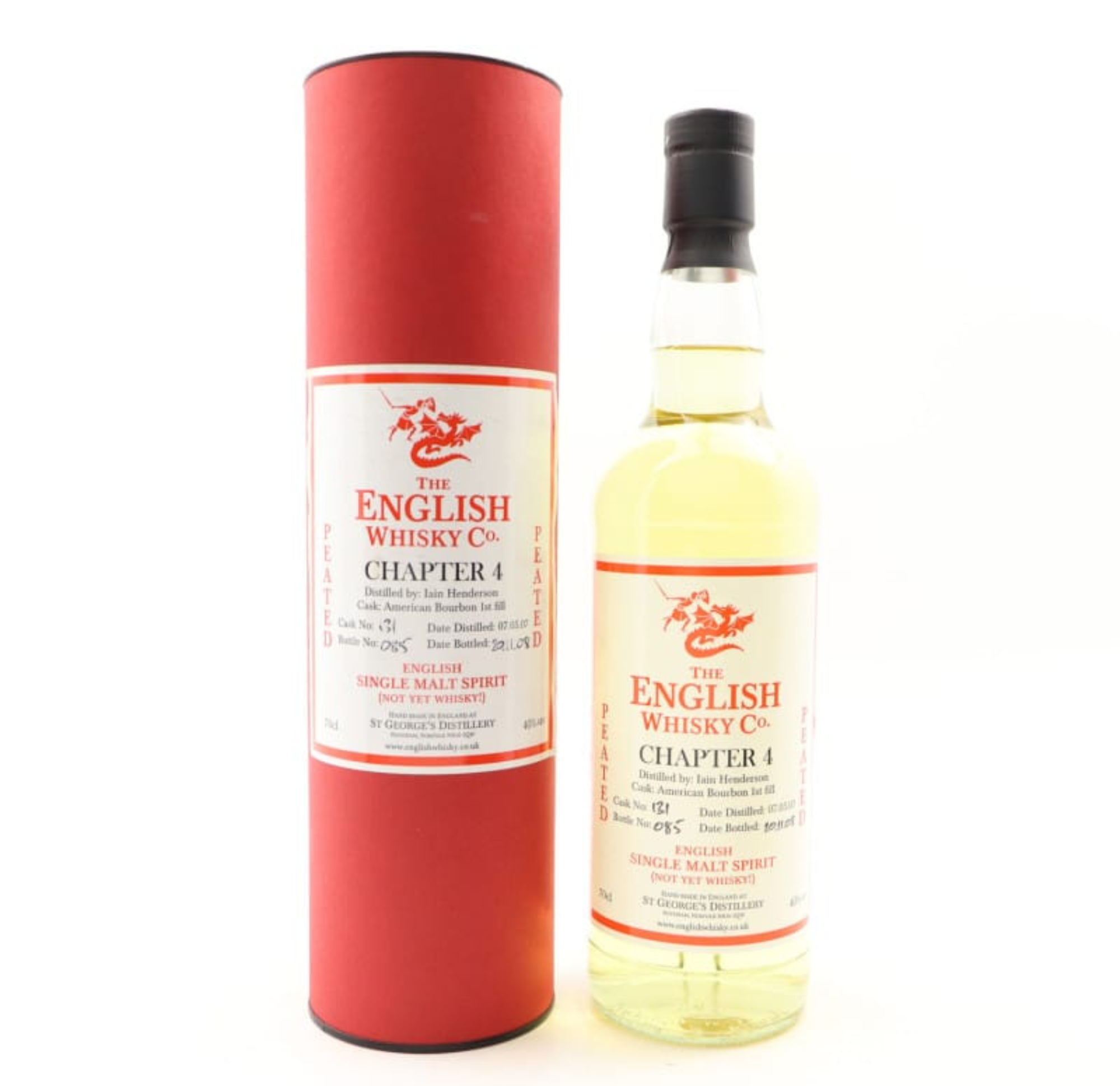 English Whisky Co Not Yet Whisky Chapter 4 70cl 40% England Whisky 