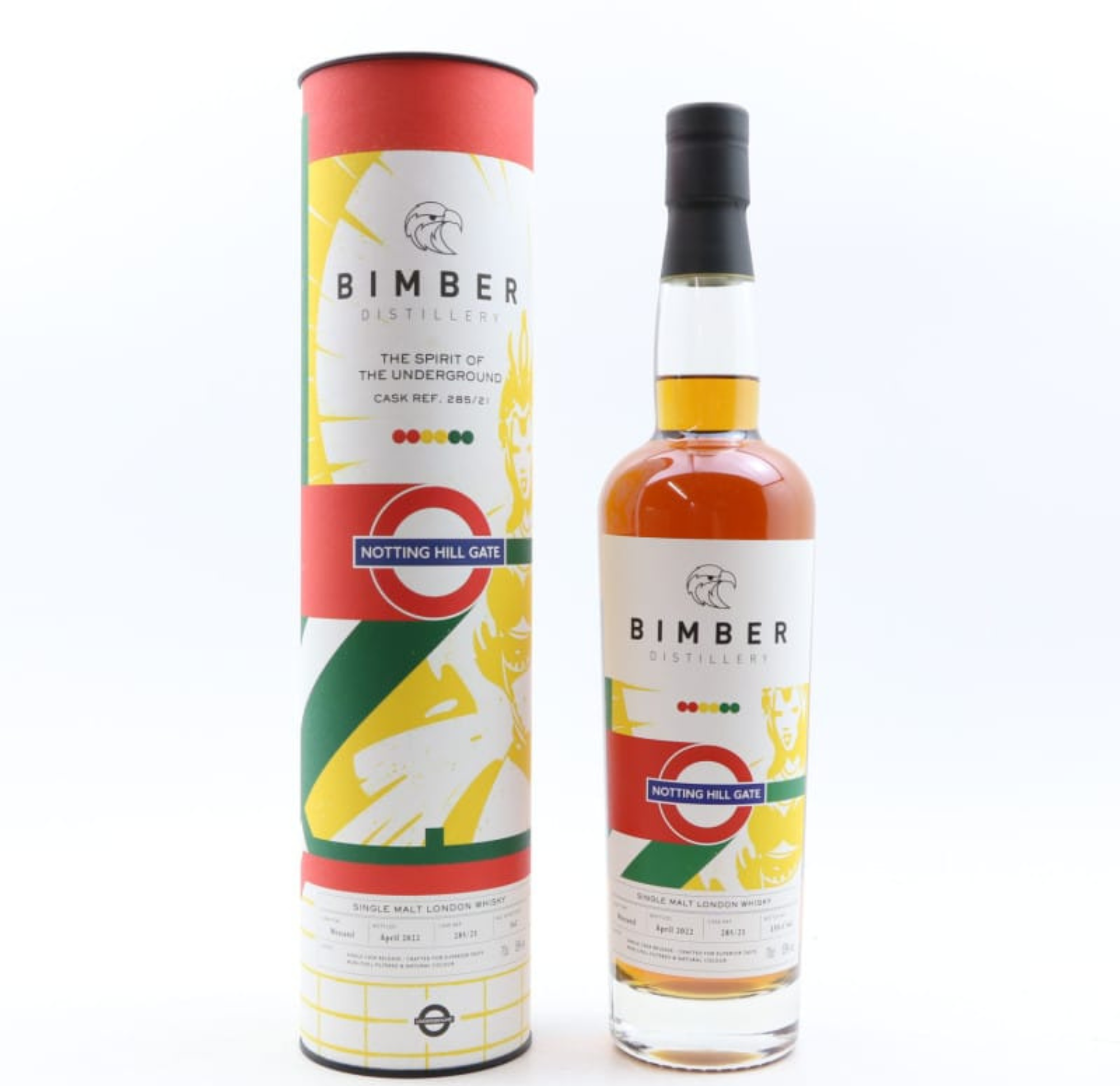 Bimber Spirit Of The Underground – Notting Hill Gate 70cl 59% England London Whisky