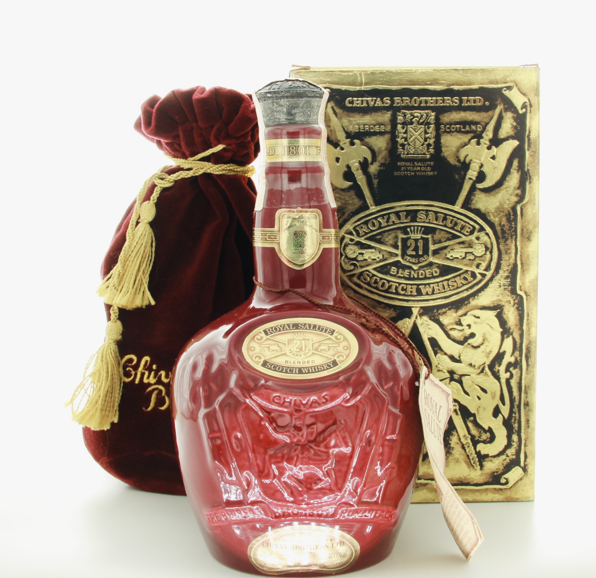Royal Salute 21 Year Old Ruby Flagon (1980s Edition) 75cl 70cl 40% Scotland Whisky