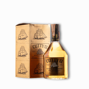 Cutty 12 Year Old Blended Scots Whisky (1980s Bottling) – whisky bottle