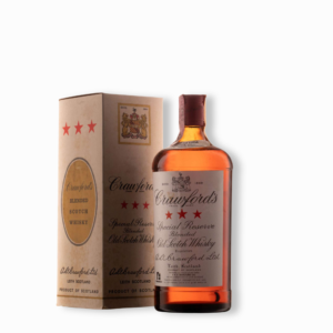 Crawford’s 3 Star Special Reserve (1980s Bottling) – whisky bottle